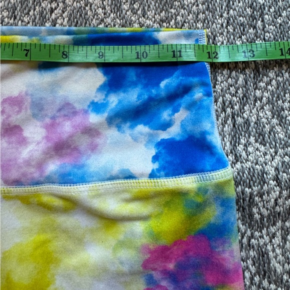 SOLD FLEO Summer Clouds Shorts True High Blue Pink Yellow - Small - Picture 10 of 15